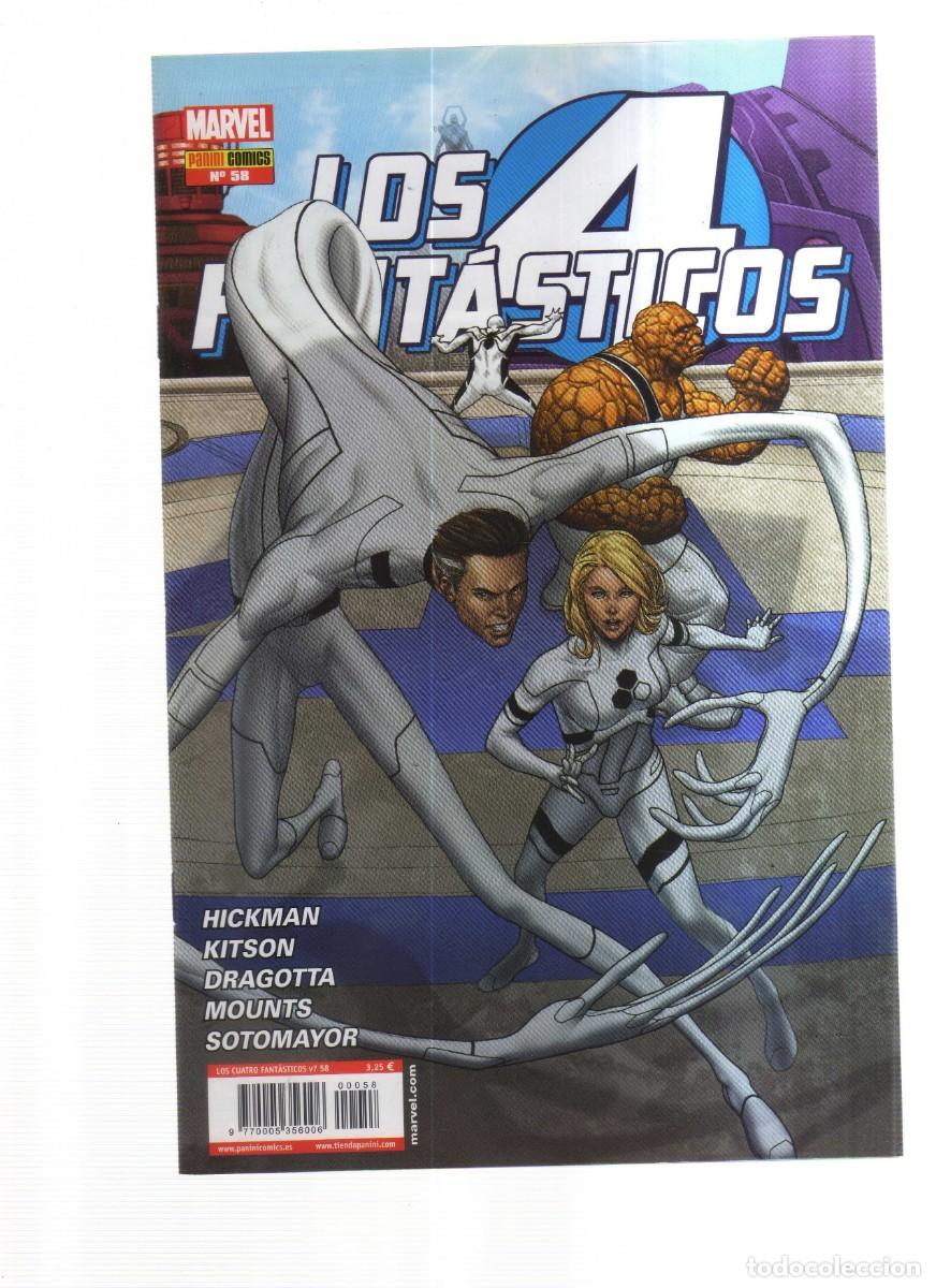 Tebeos: LOS 4 FANTASTICOS N,58 MARVEL - Foto 1