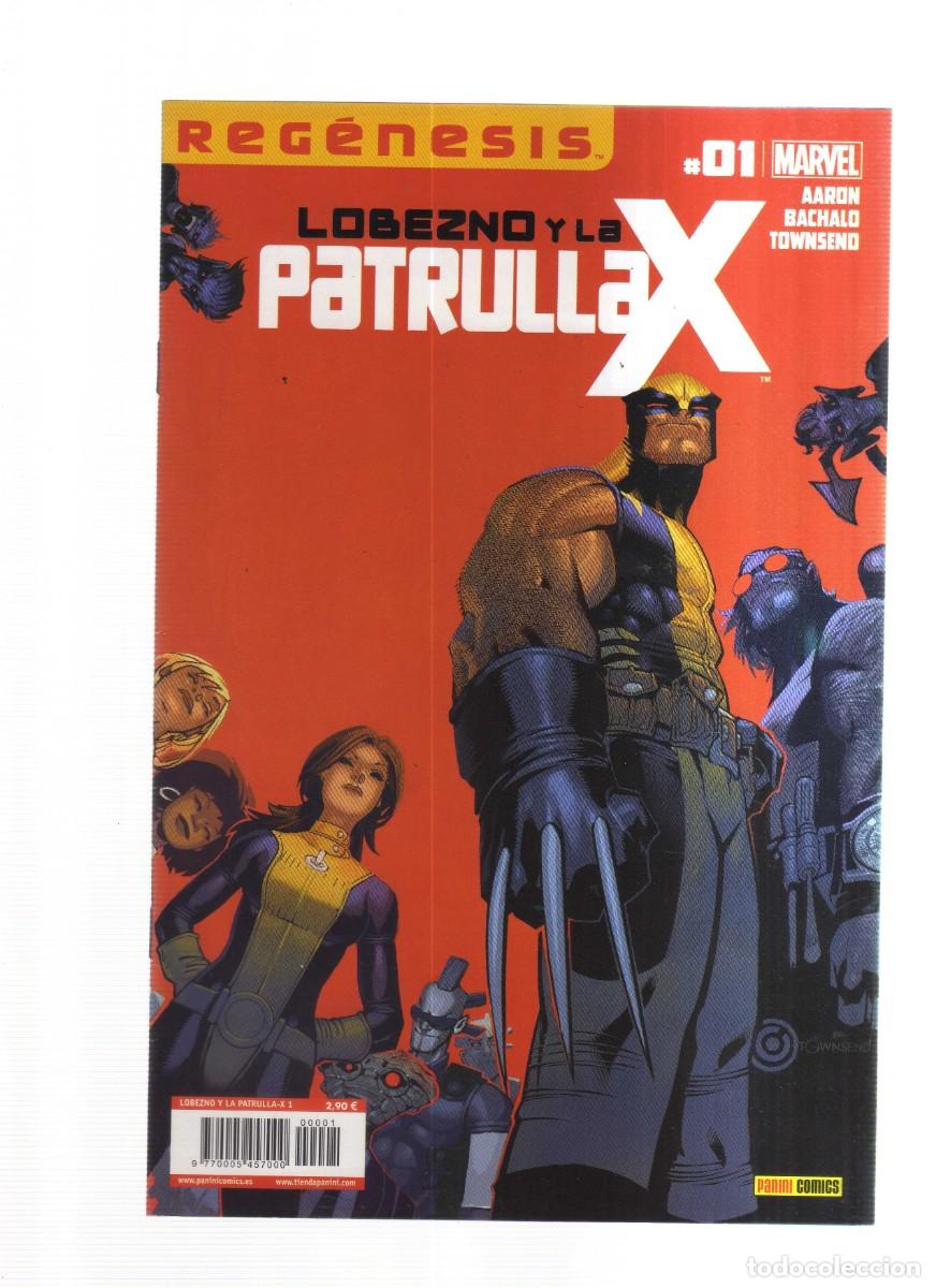 Tebeos: LOBEZNO Y LA PATRULLA X MARVEL PANINI N,01 REGENESIS - Foto 1