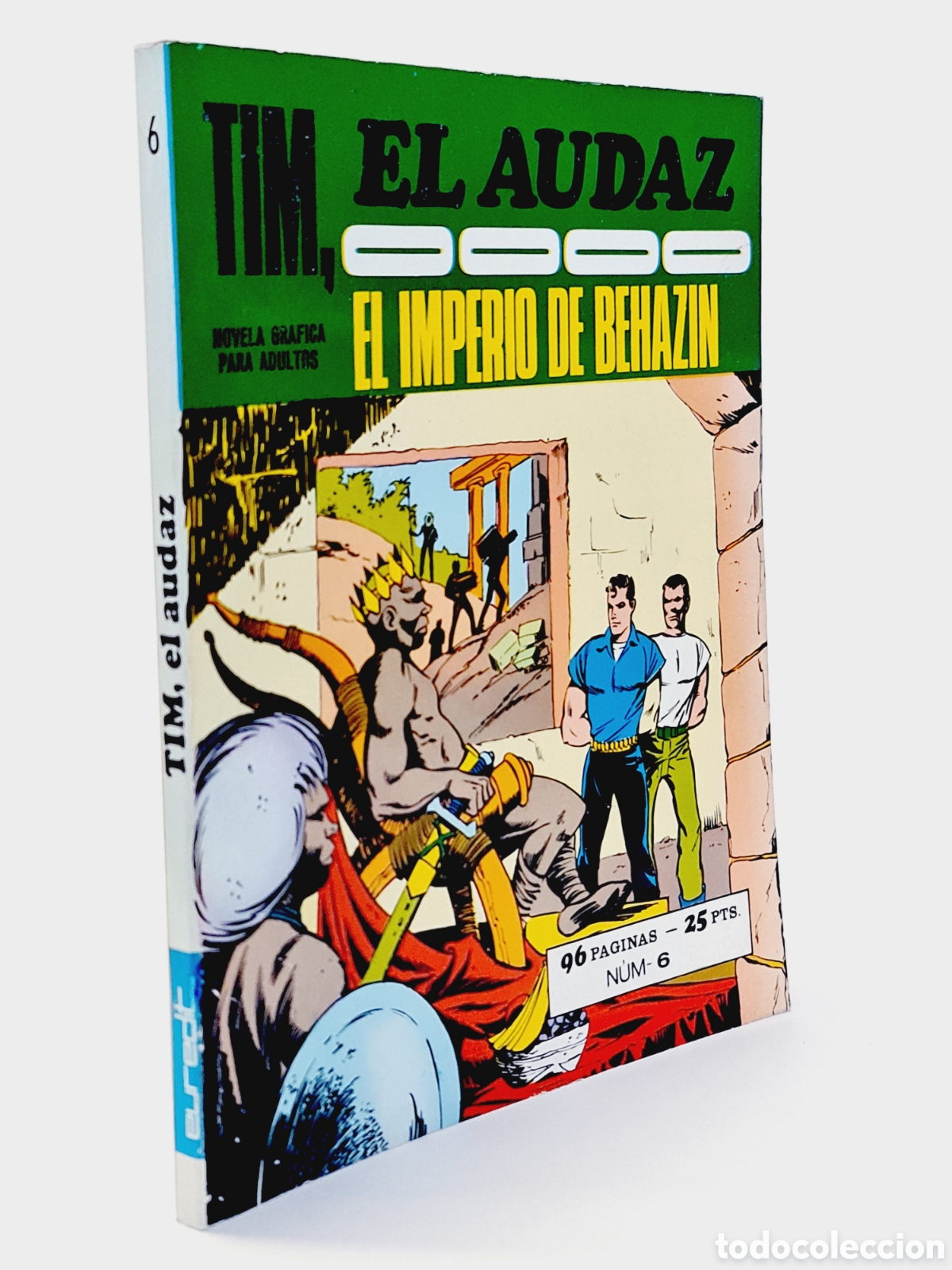 Tebeos: EXCELENTE ESTADO TIM EL AUDAZ 6 EL IMPERIO DE BEHAZIN TACO EUREDIT - Foto 1