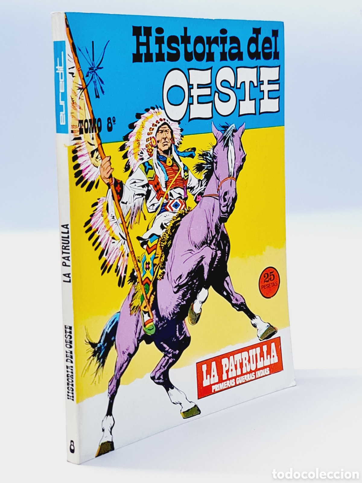 Tebeos: DE KIOSCO HISTORIAS DEL OESTE 8 LA PATRULLA TACO EUREDIT - Foto 1