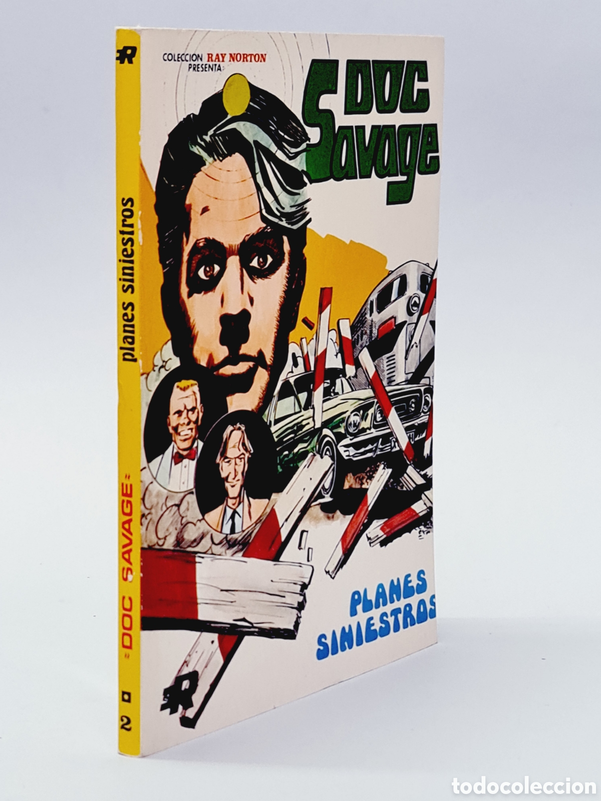 Tebeos: CASI EXCELENTE DOC SAVAGE 2 PLANES SINIESTROS TACO ROLLAN - Foto 1