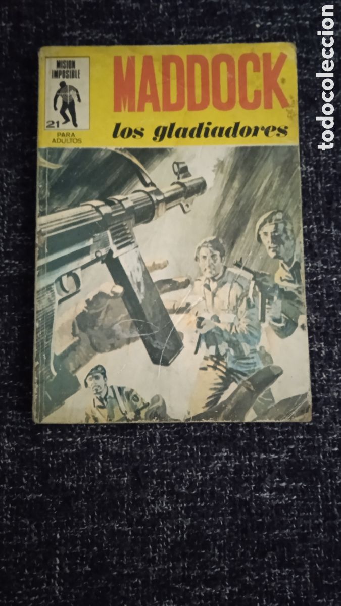 Tebeos: MISION IMPOSIBLE N&ordm; 21 - MADDOCK. LOS GLADIADORES ED. - EDITORIAL EUREDIT - Foto 1