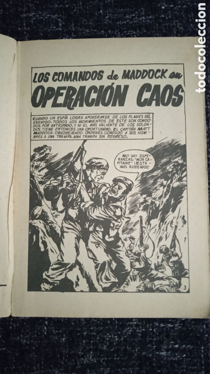 Tebeos: MISION IMPOSIBLE N&ordm; 4 - MADDOCK. OPERACION CAOS -ED. EDITORIAL EUREDIT - Foto 2