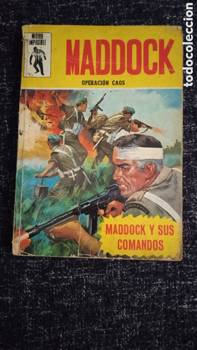 Tebeos: MISION IMPOSIBLE N&ordm; 4 - MADDOCK. OPERACION CAOS -ED. EDITORIAL EUREDIT - Foto 1
