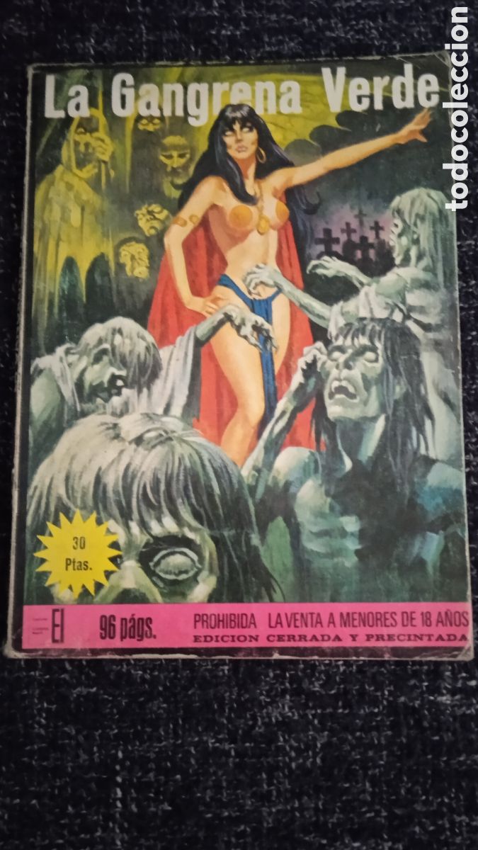 Comics: LA CANGRENA VERDE - edita : ELVIBERIA 1976