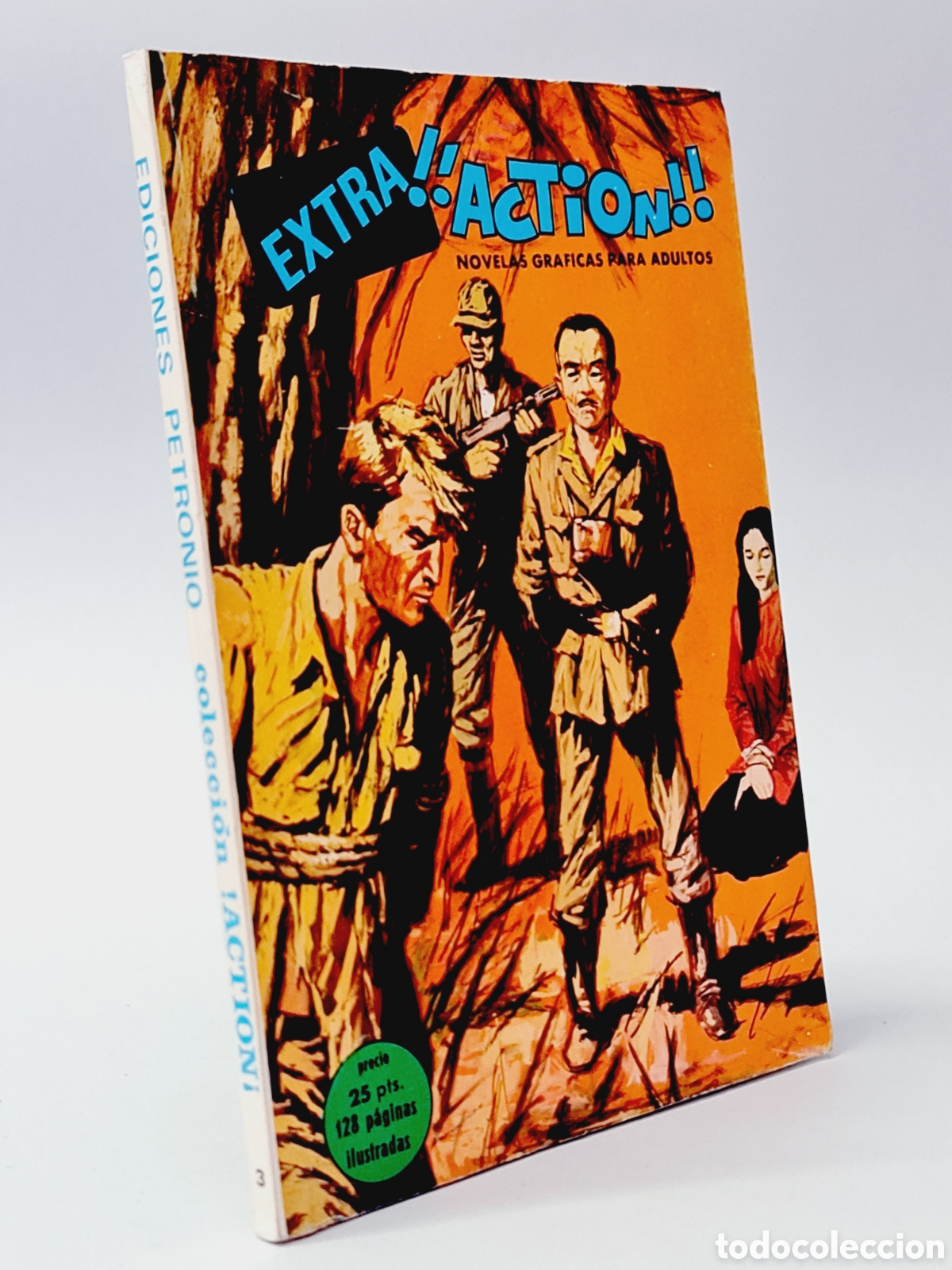 Tebeos: EXCELENTE ESTADO COLECCI&Oacute;N ACTION 3 EDICIONES PETRONIO EXTRA - Foto 1