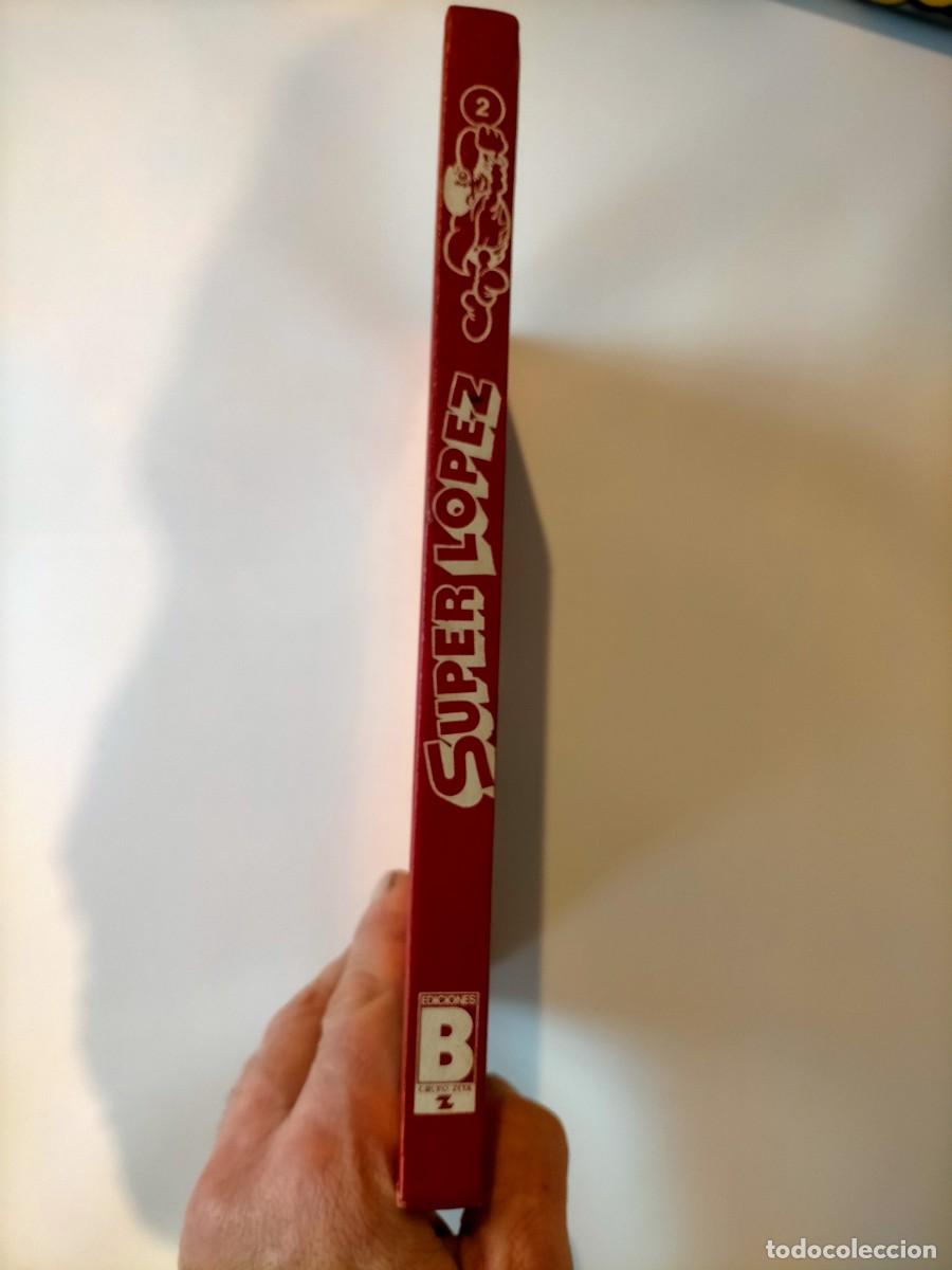 Tebeos: TEBEO SUPER LOPEZ N&ordm; 2 - REIMPRESION 1990 - Foto 2