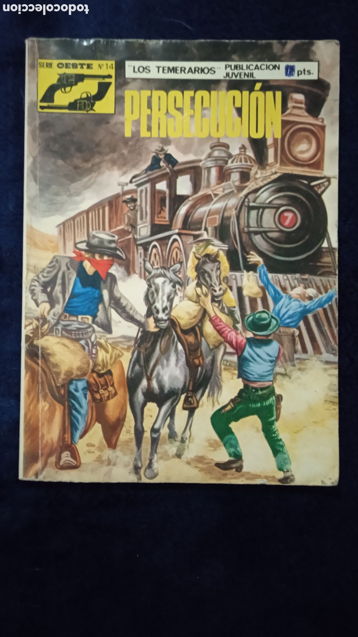 Tebeos: LOS TEMERARIOS N&ordm; 14 SERIE OESTE -ED. EUREDIT - Foto 1