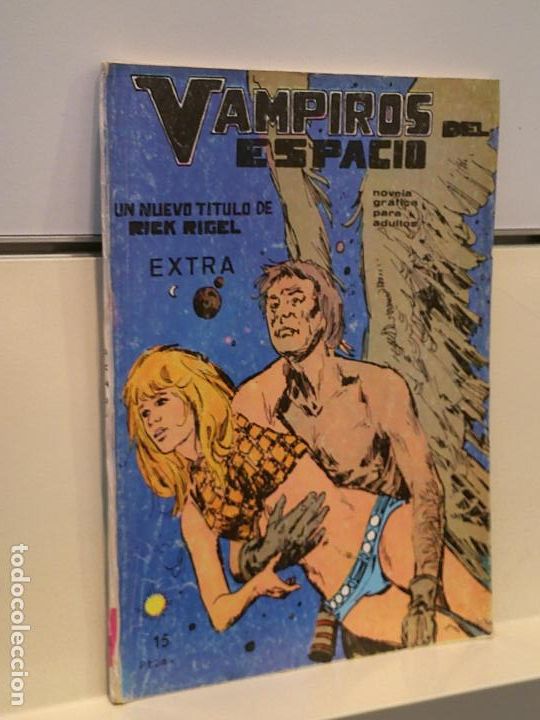 Tebeos: RICK RIGEL EXTRA N&ordm; 1 VAMPIROS DEL ESPACIO - BOIXHER - Foto 1