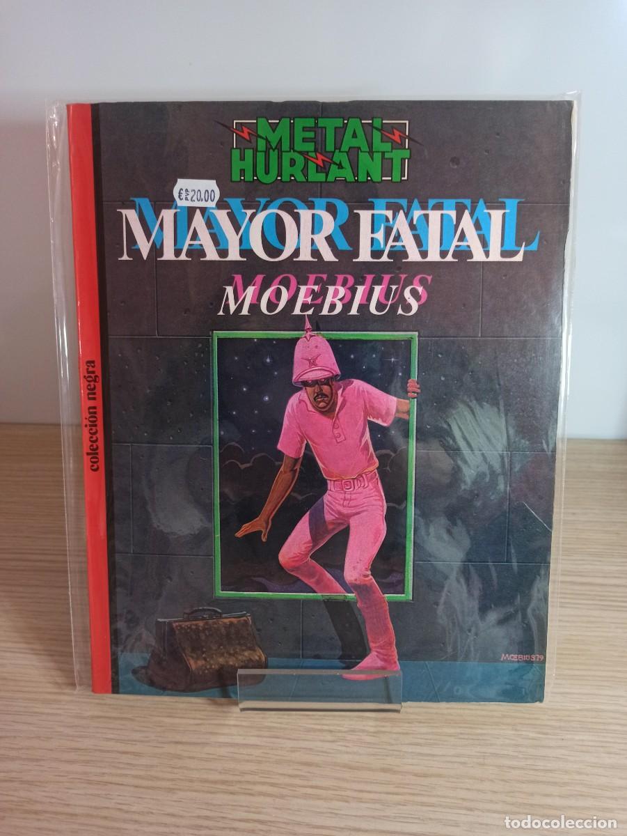 Tebeos: &rdquo;Mayor fatal&rdquo; de Moebius (METAL HURLANT) Colecci&oacute;n negra. - Foto 1