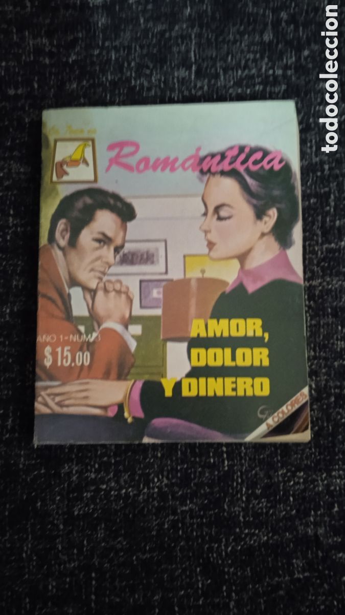 Tebeos: ROMANTICA COLOR N&ordm; 3 AMOR DOLOR Y DINERO -ED. LA FOCA A&Ntilde;OS 70 - NOVELAS EN COMIC