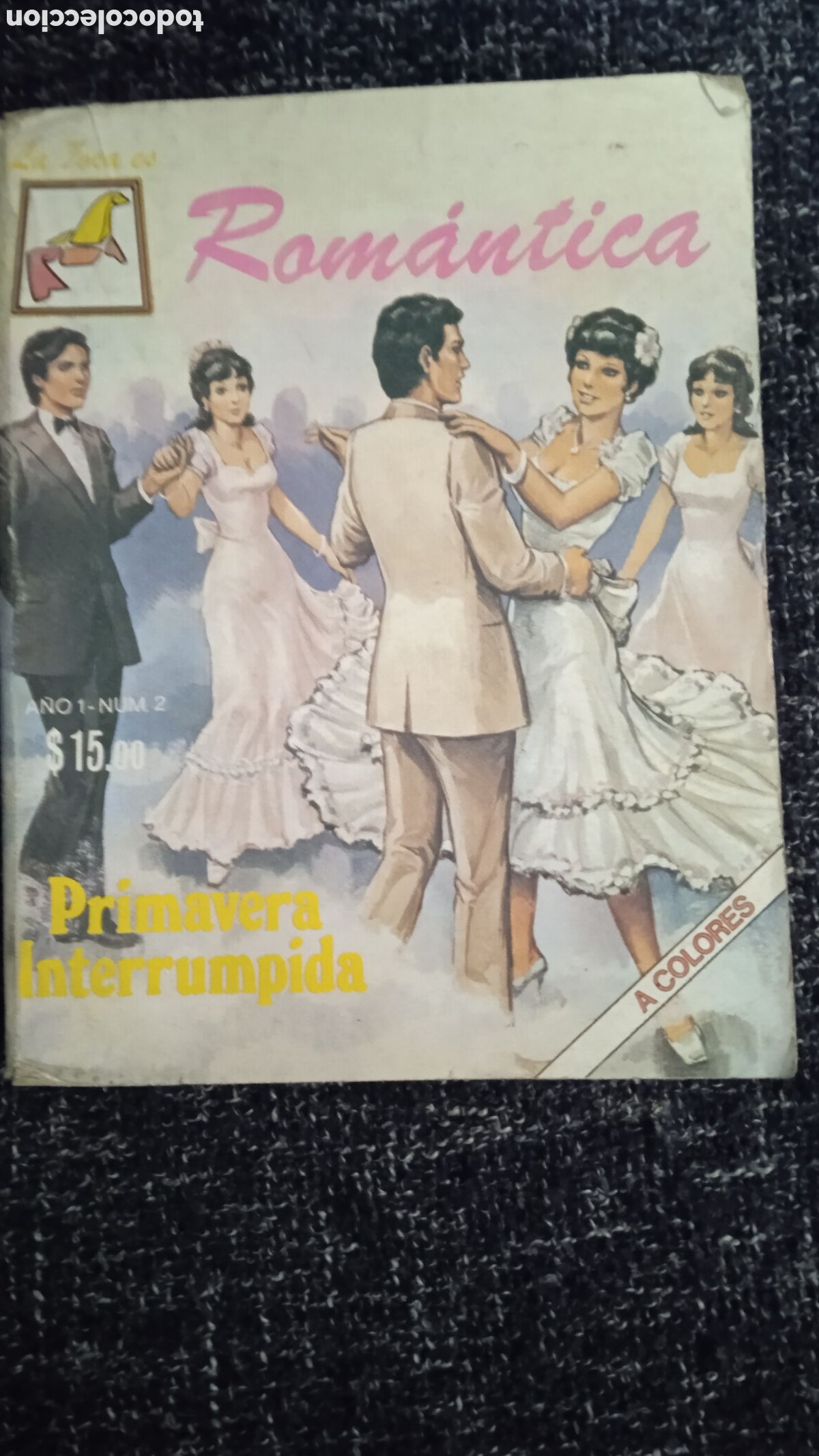 BDs: ROMANTICA COLOR N&ordm; 2 PRIMAVERA INTERRUMPIDA -ED. LA FOCA A&Ntilde;OS 70 - NOVELAS EN COMIC