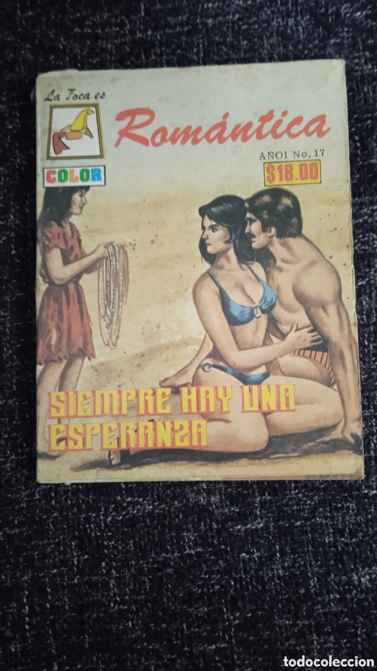Tebeos: ROMANTICA COLOR N&ordm; 17 SIEMPRE HAY UNA ESPERANZA -ED. LA FOCA A&Ntilde;OS 70 - NOVELAS EN COMIC