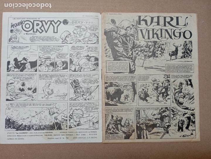 Tebeos: COLECCI&Oacute;N KIKELIN , LOS VALIENTES - 1,2,3 COMPLETA - MUY DIFICIL - Foto 8