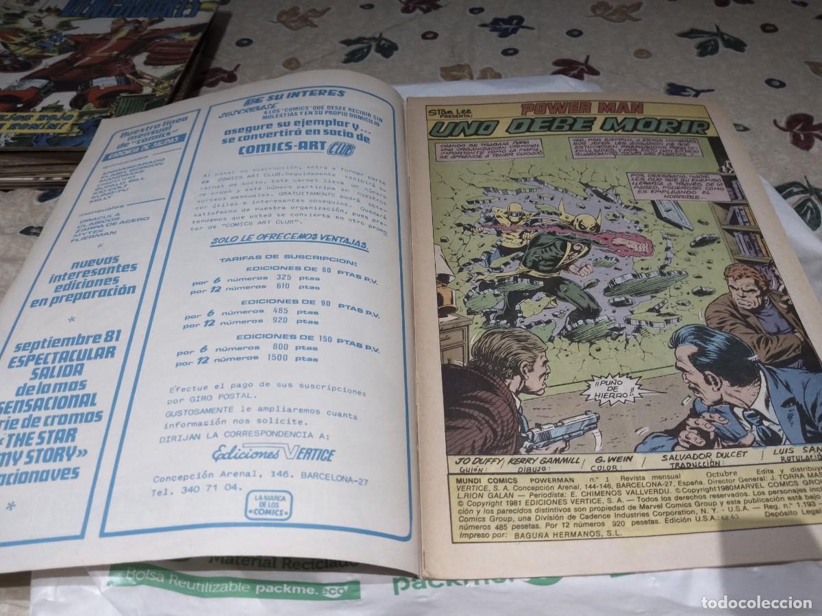 Tebeos: Powerman comic en perfecto estado - Foto 3