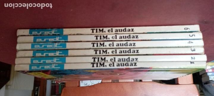 Tebeos: TIM , EL AUDAZ COMPLETA 1 AL 6 - EUREDIT 1970 - Foto 4