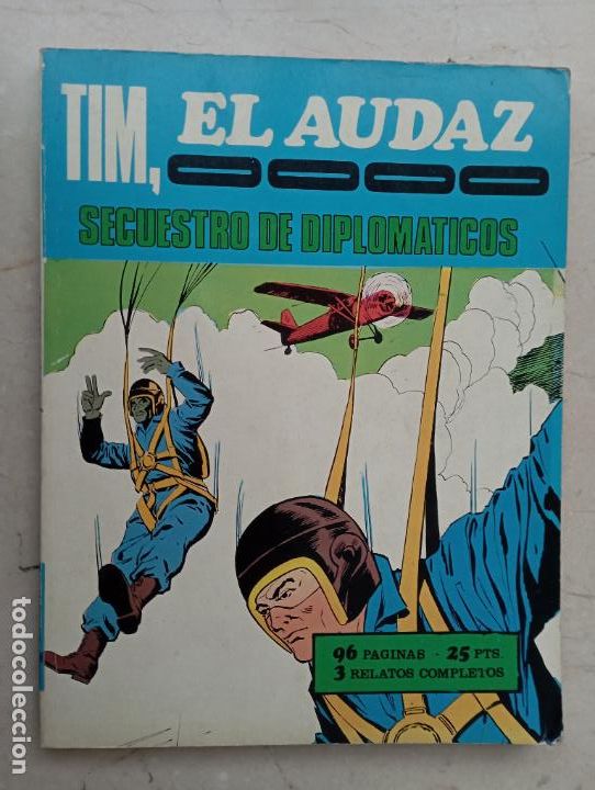 Tebeos: TIM , EL AUDAZ COMPLETA 1 AL 6 - EUREDIT 1970 - Foto 6