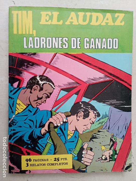 Tebeos: TIM , EL AUDAZ COMPLETA 1 AL 6 - EUREDIT 1970 - Foto 7