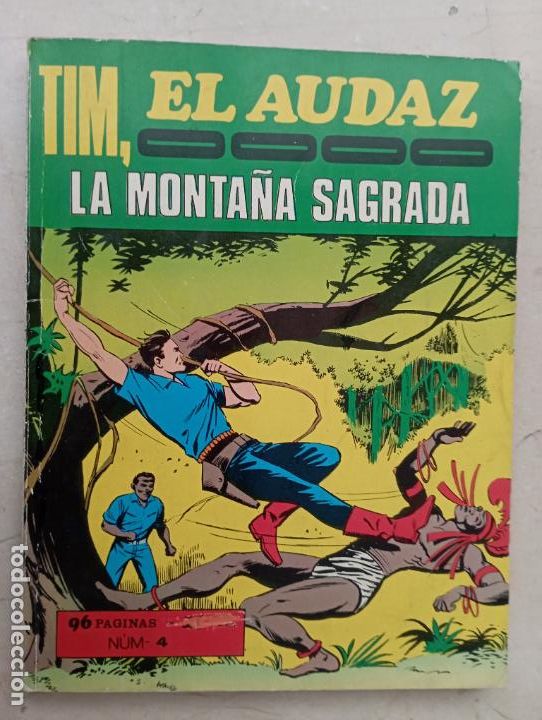Tebeos: TIM , EL AUDAZ COMPLETA 1 AL 6 - EUREDIT 1970 - Foto 8