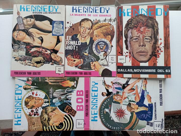 Tebeos: KENNEDY - ELVIBERIA 1977 - 1, 2,3, 5, 6 - Foto 1