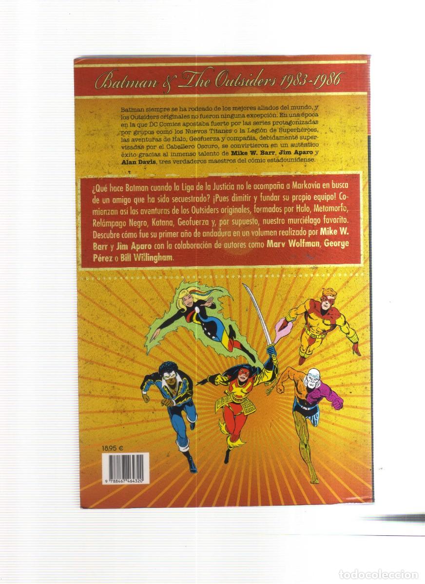 Tebeos: BATMAN Y LOS OUTSIDERS N,1 - Foto 2