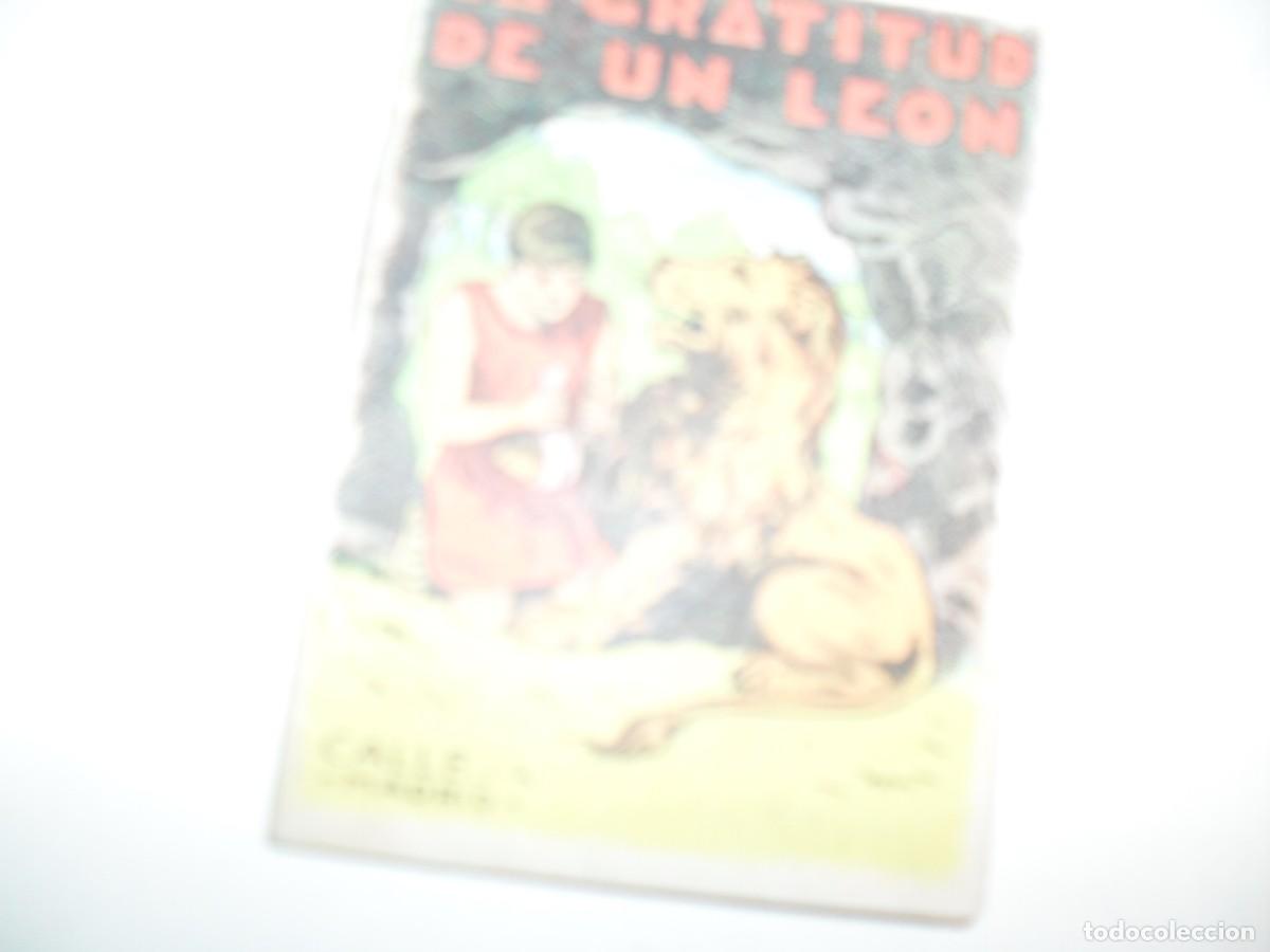 Tebeos: CUENTOS DE CALLEJA JUGUETES INTRUCTIVOS 254:LA GRATITUD DE UN LEON.CALLEJA,A&Ntilde;OS 40??.MBE