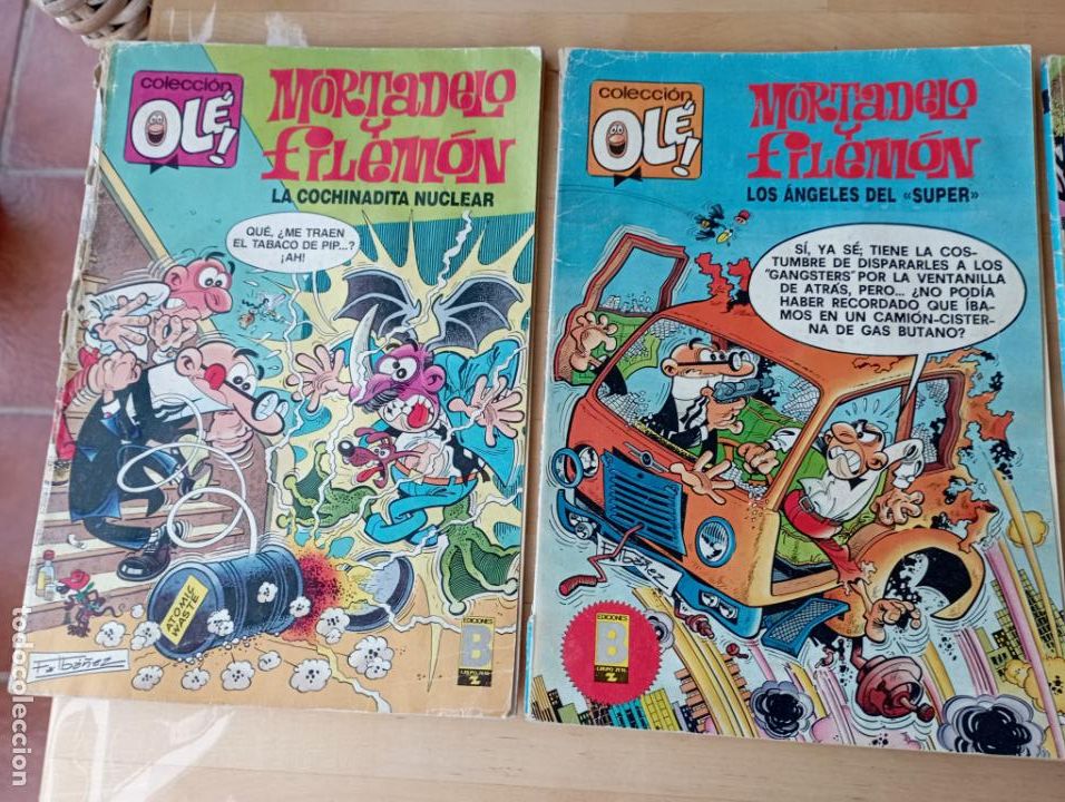 Tebeos: LOTE MORTADELO Y FILEMON 1&ordf; EDICIONES. - Foto 4