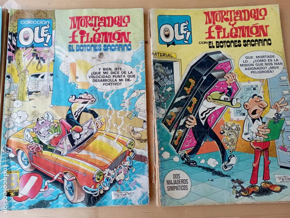 Tebeos: LOTE MORTADELO Y FILEMON 1&ordf; EDICIONES. - Foto 5