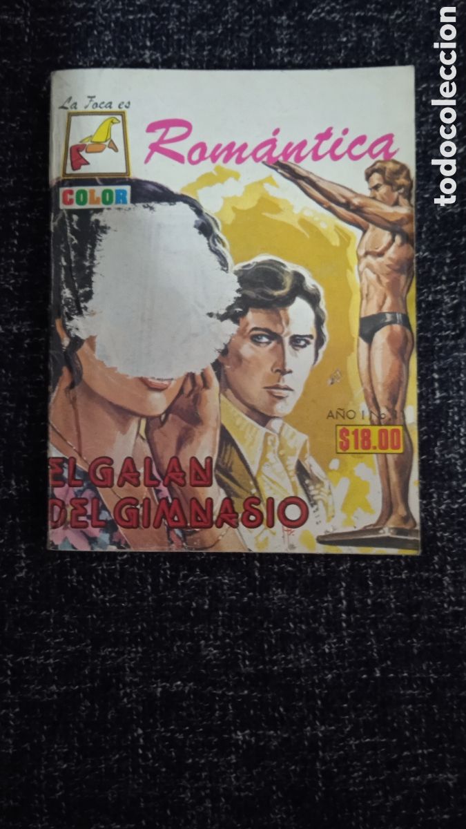 Comics: ROMANTICA COLOR N&ordm; 11 EL GALAN EN EL GIMNASIO -ED. LA FOCA A&Ntilde;OS 70 - NOVELAS EN COMIC