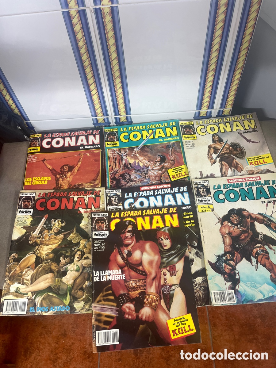Tebeos: LA ESPADA SALVAJE DE CONAN EL BARBARO SERIE ORO COMICS FORUM - Foto 1