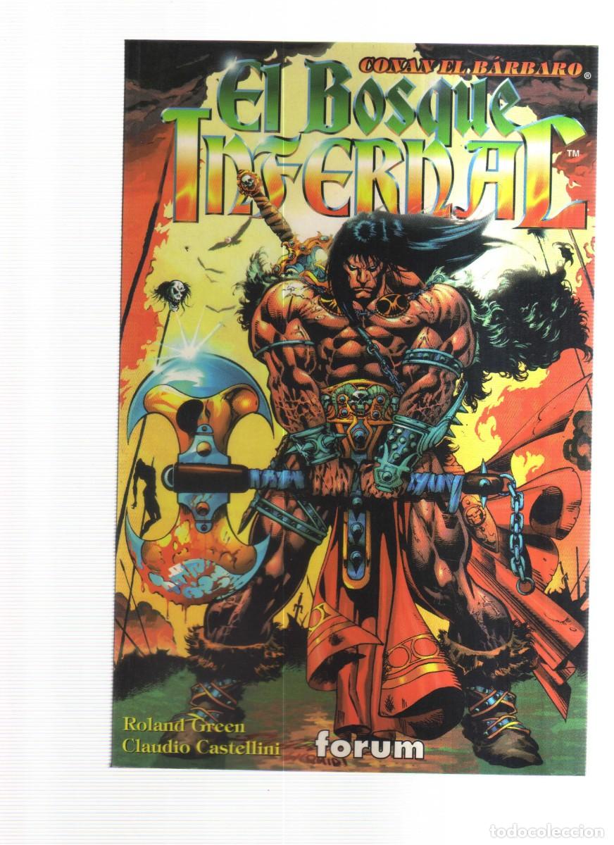 Tebeos: CONAN EL BARBARO CONAN EL BOSQUE INFERNAL FORUM - Foto 1