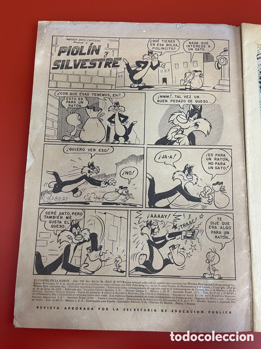 Tebeos: C&Oacute;MIC BUGS EL CONEJO DE LA SUERTE , A&Ntilde;O 1957 - Foto 3