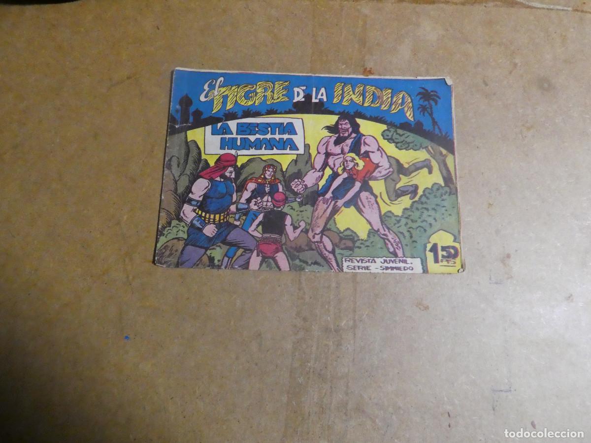 Tebeos: el tigre de la india n&ordm; 21, ediciones acropolis a&ntilde;o 1962 - Foto 1