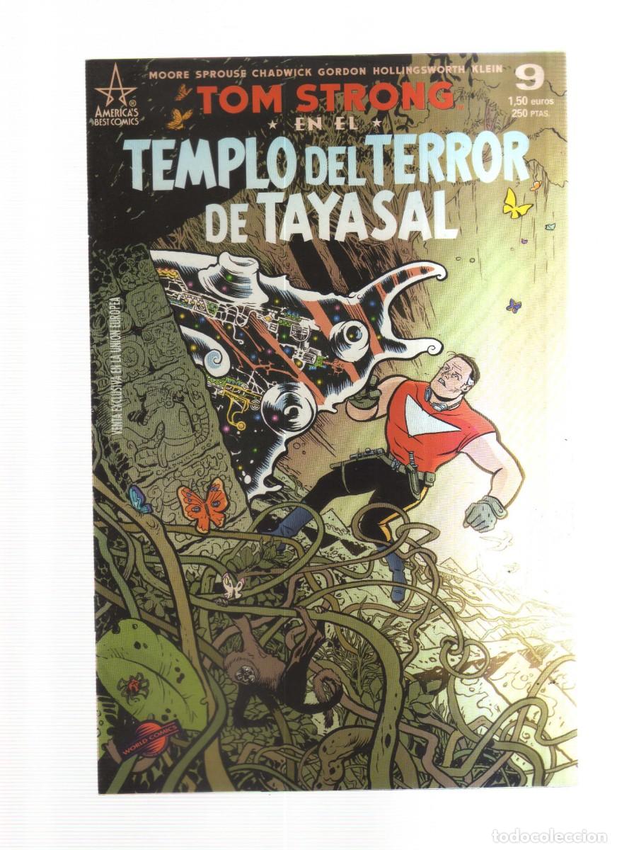 Tebeos: TOM STRONG EN EL TEMPLO DEL TERROR DE TAYASAL N,9 - Foto 1