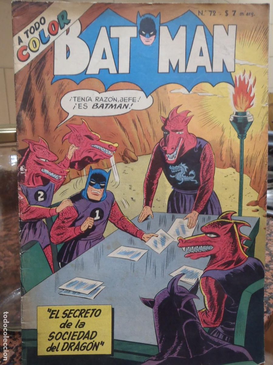 Tebeos: BATMAN - N&ordm; 72 - MUCHNIK EDITORES - ARGENTINA - 1960 - Foto 1