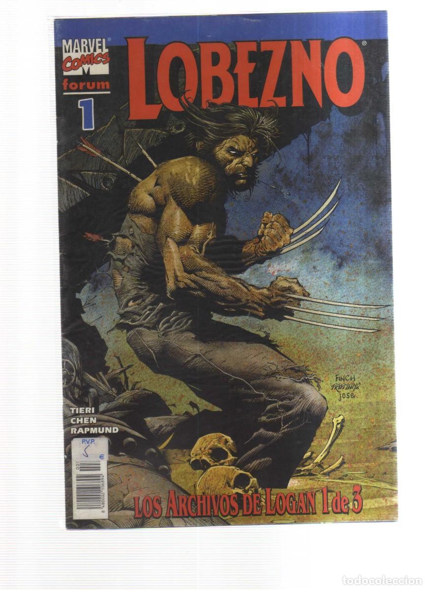 Tebeos: LOBEZNO MARVEL N,1 LOS ARCHIVOS DE LOGAN 1 DE 3 - Foto 1