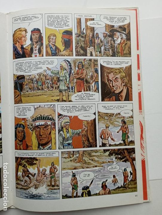 Tebeos: AVENTURAS DE OLD SHATTERHAND Y WINNETOU 1 Y 2 - Foto 11