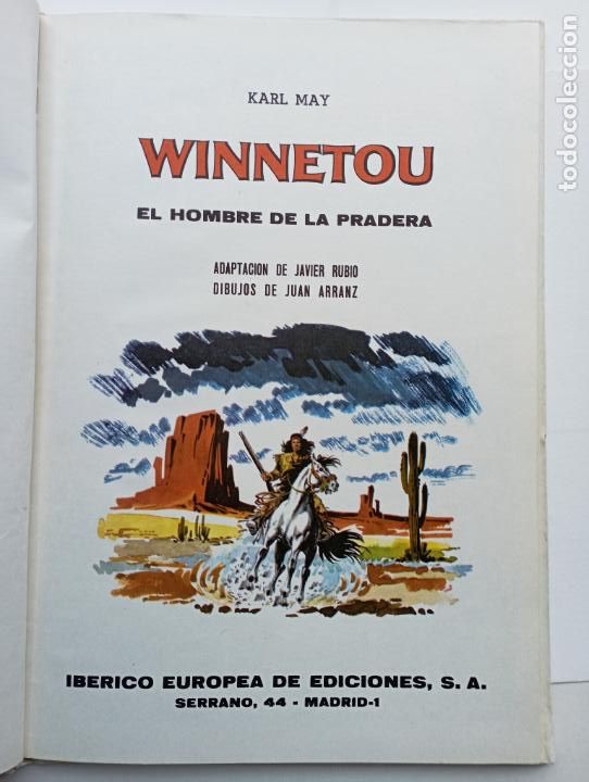 Tebeos: AVENTURAS DE OLD SHATTERHAND Y WINNETOU 1 Y 2 - Foto 21