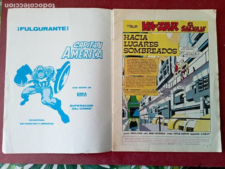Tebeos: KAZAR N&ordm; 4 - EDICIONES SURCO - LINEA 83 - Foto 2