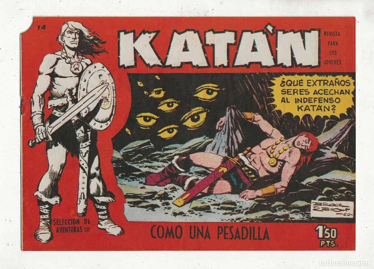 Tebeos: KATAN N&ordm; 14 - COMO UNA PESADILLA - TORAY 1960 (ORIGINAL) - Foto 2