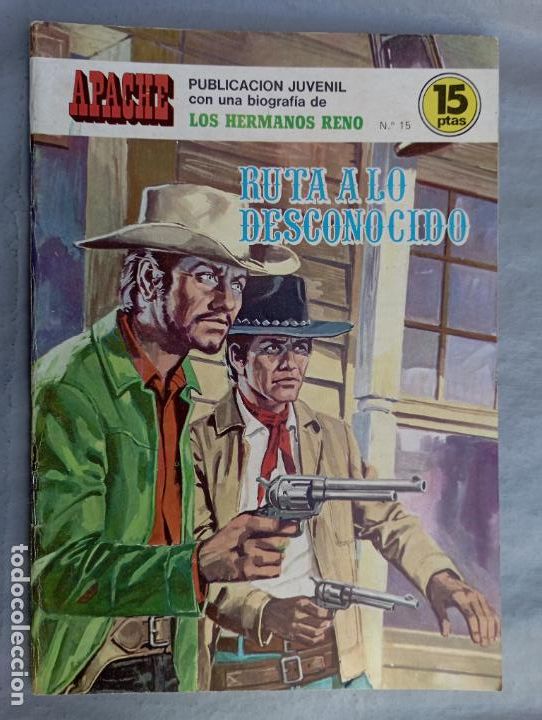 Comics: APACHE N&ordm; 15 - EDI. ANCEO - TORAY - 1974 -