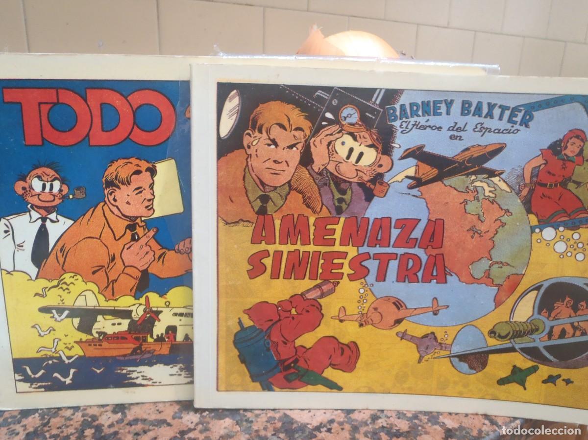 Tebeos: BARNEY BAXTER - COLECCION COMPLETA - 2 TOMOS - ED. JLA - REEDICION - Foto 1