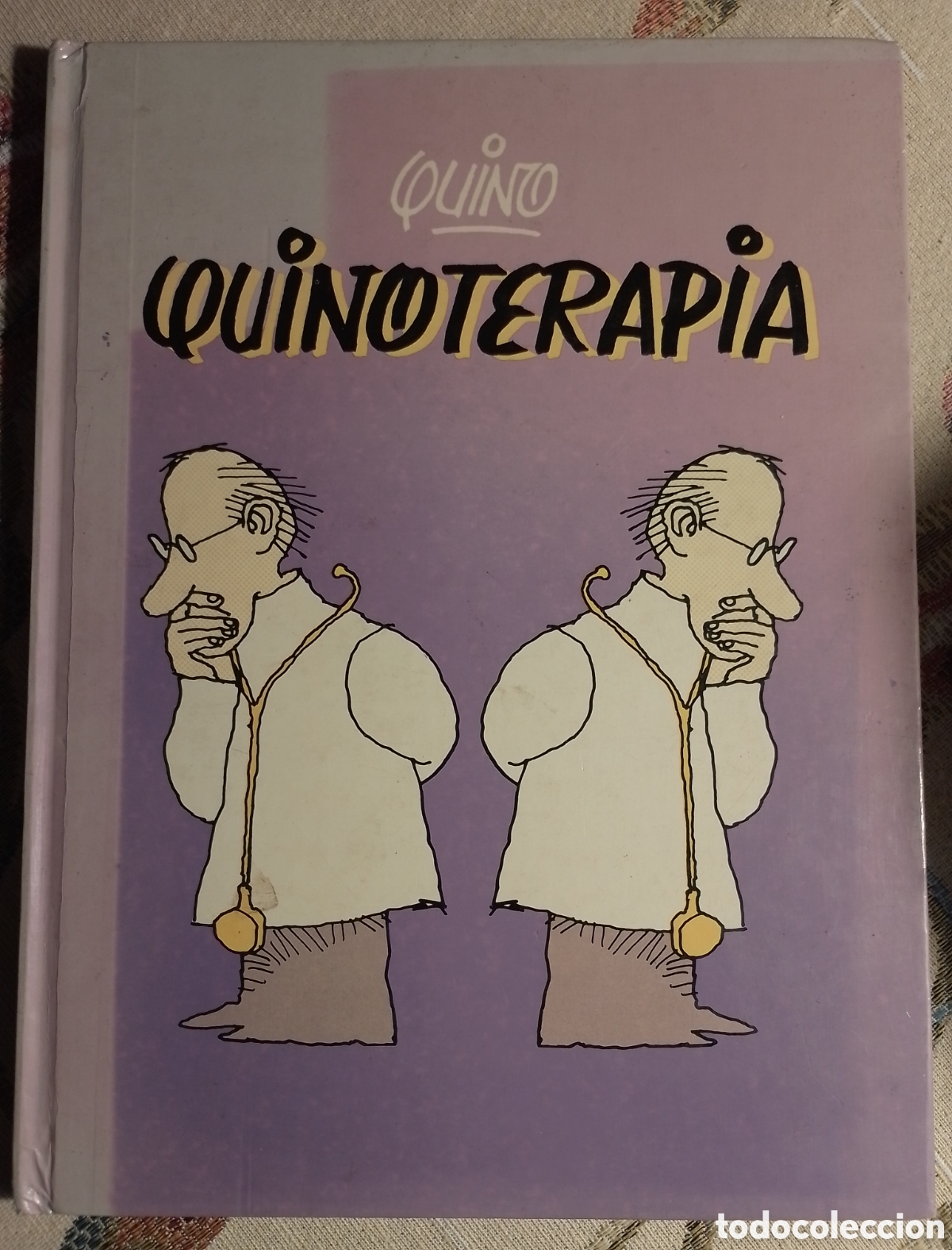 Tebeos: Comic QUINOTERAPIA. Quino. Editorial Lumen. 1985. - Foto 2