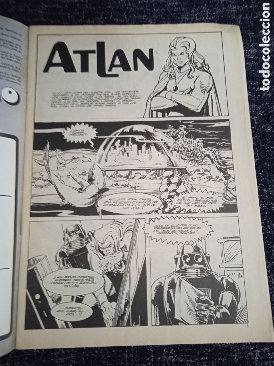 Tebeos: ATLAN N&ordm; 2 - EDITA : EDICIONES DALMAU SOCIAS - Foto 2