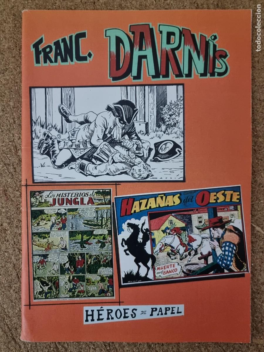 Tebeos: Heroes de Papel 6. Franc. Darnis - Foto 1