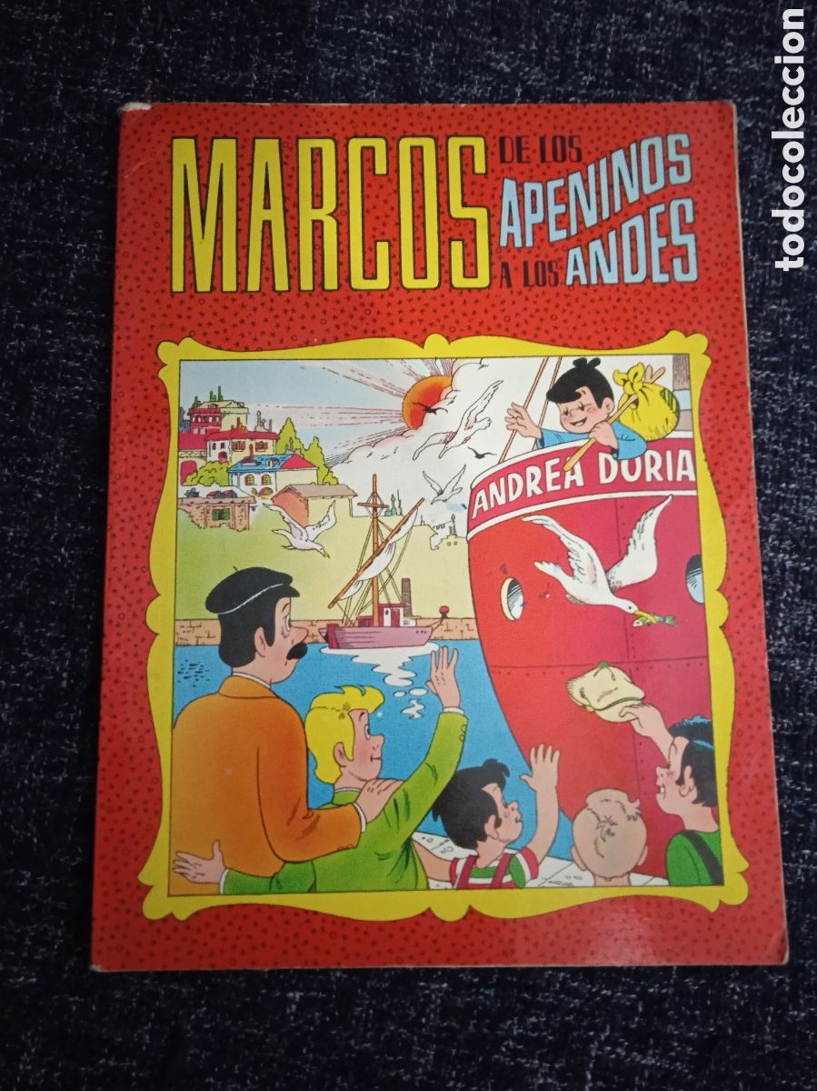 Tebeos: MARCOS DE LOS APENINOS A LOS ANDES - EN VI&Ntilde;ETAS - Foto 1