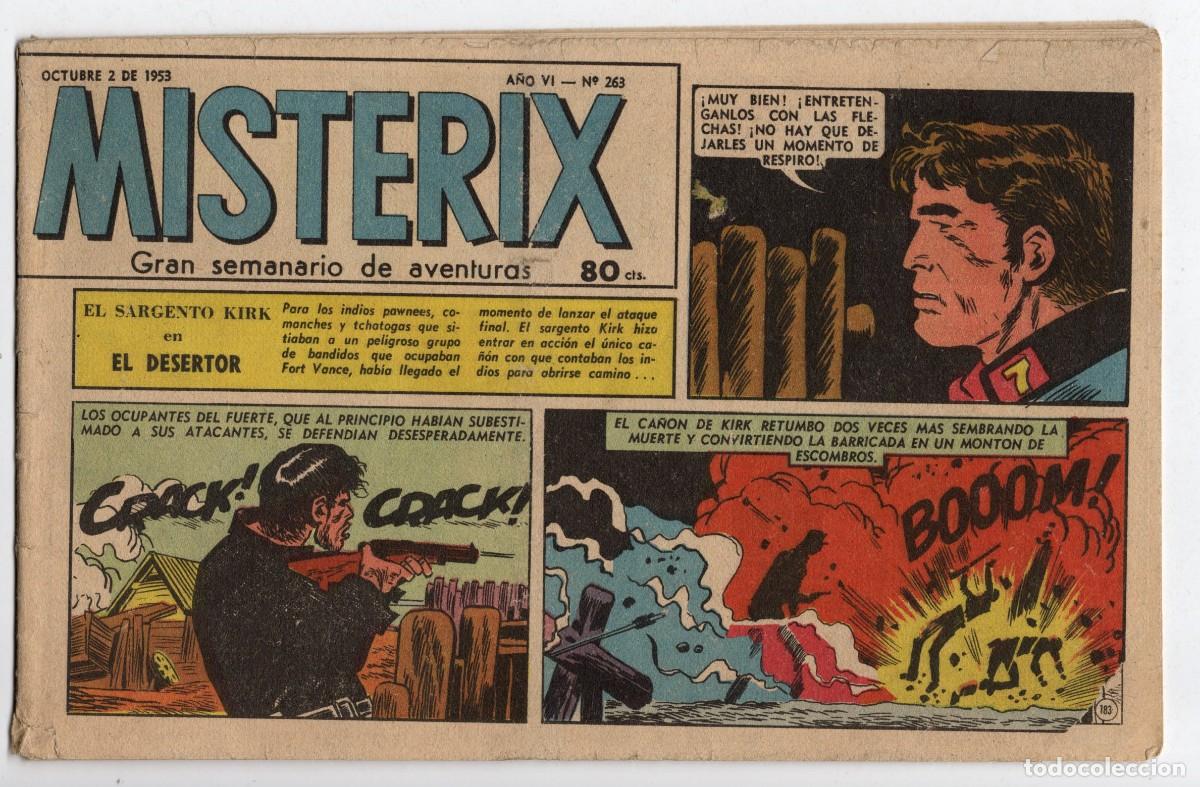 Tebeos: MISTERIX N&ordm; 263 - 2 OCTUBRE DE 1953 - Foto 1