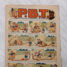 Tebeos: P.B.T. PBT Nº 27. KIF, FARELL, BOIX, DARNÍS, JUGUETE RECORTABLE. MARCO, 1935. SEMANARIO INFANTIL +