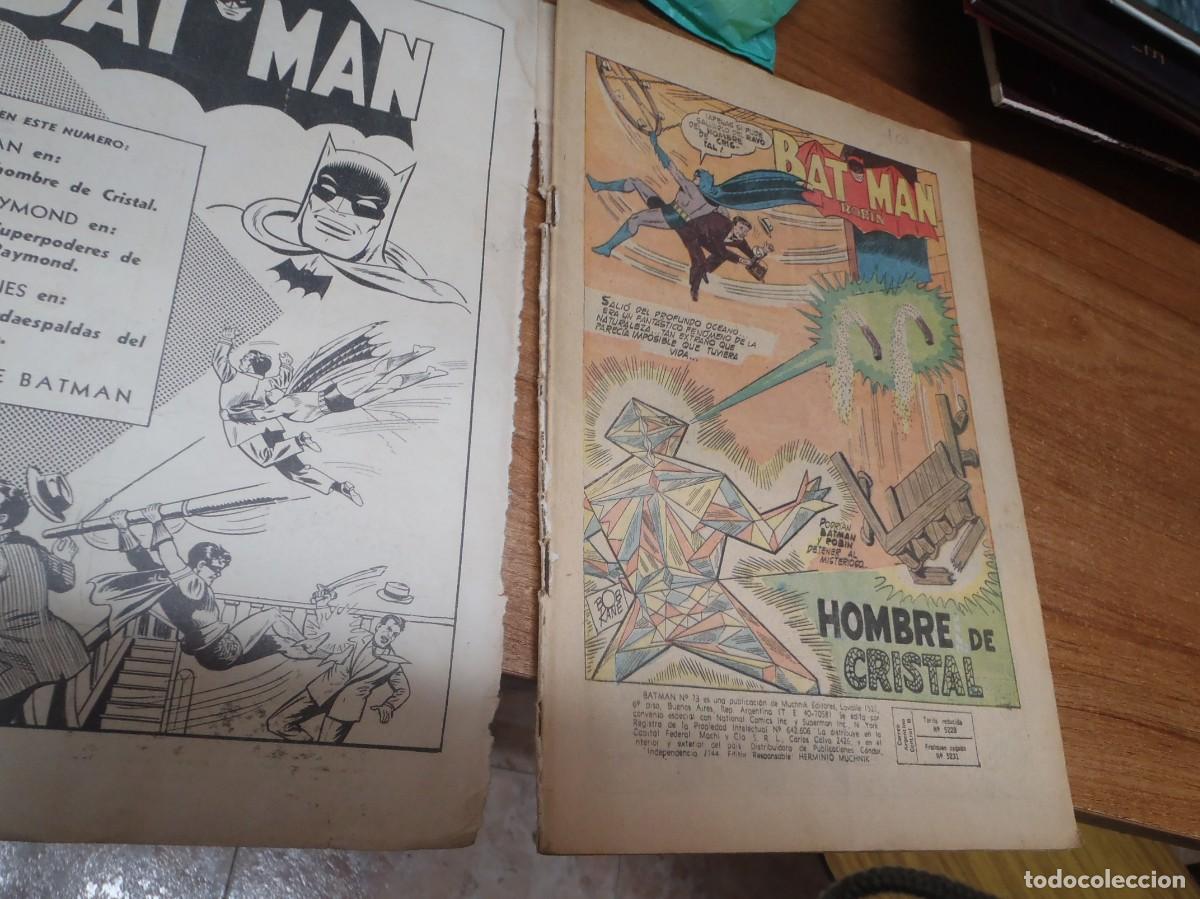 Tebeos: BATMAN - N&ordm; 73 - MUCHNIK EDITORES - ARGENTINA - 1960 - Foto 2