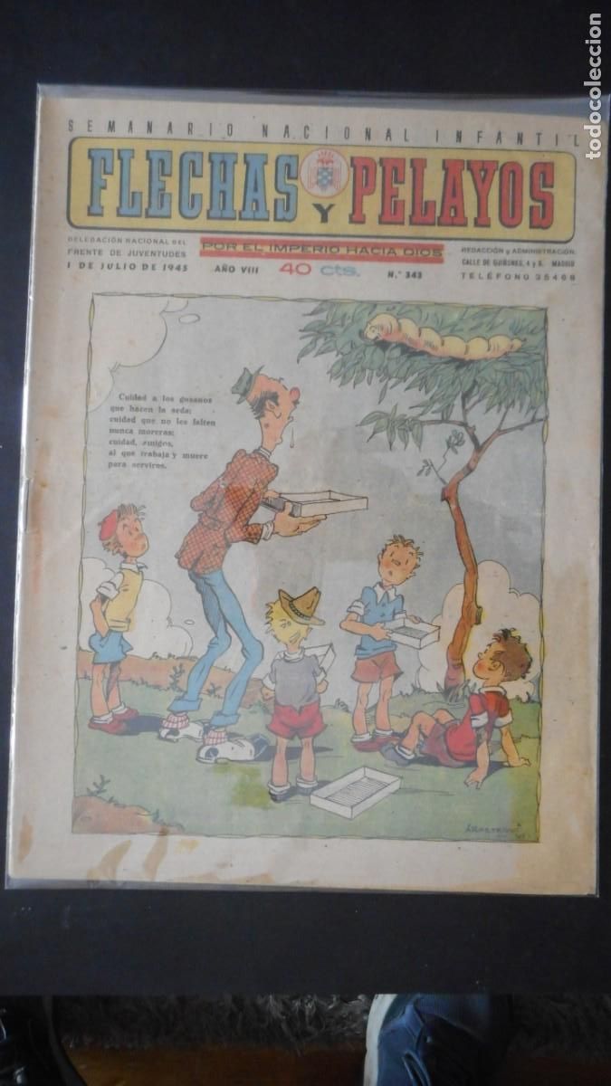 Tebeos: FLECHAS Y PELAYOS N&ordm; 343 / C- 13 - Foto 1